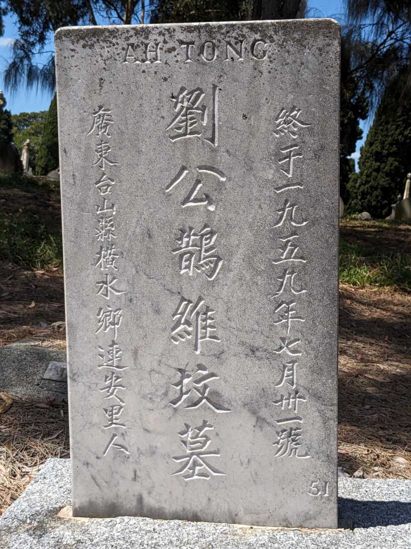 Ah Tong Lew / 劉鹊维