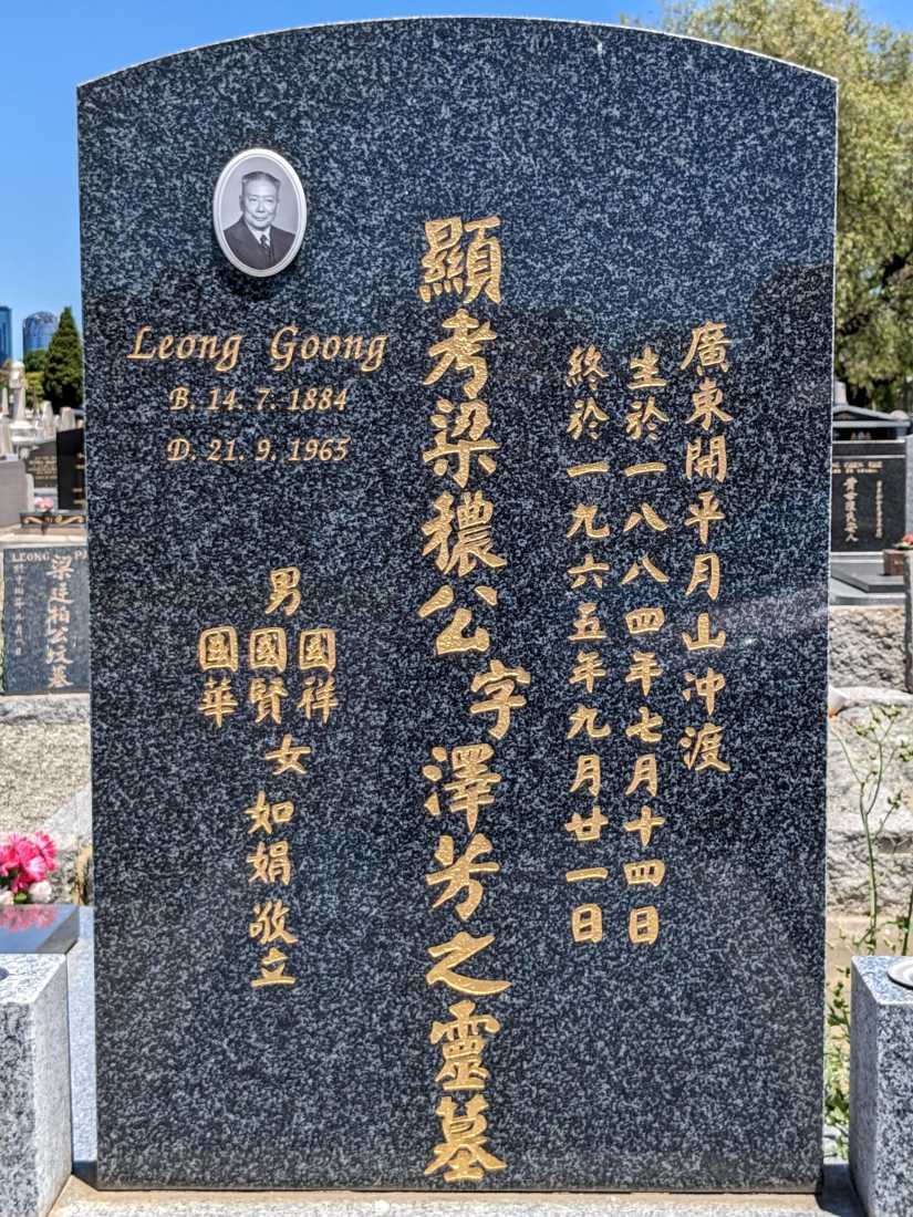 Leong Goong / 梁穠