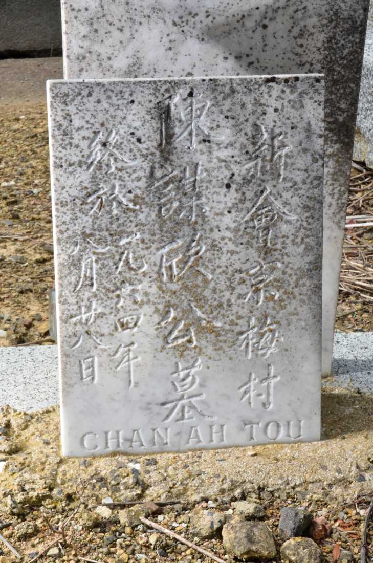 Chan Ah Tou / 陳謀欣