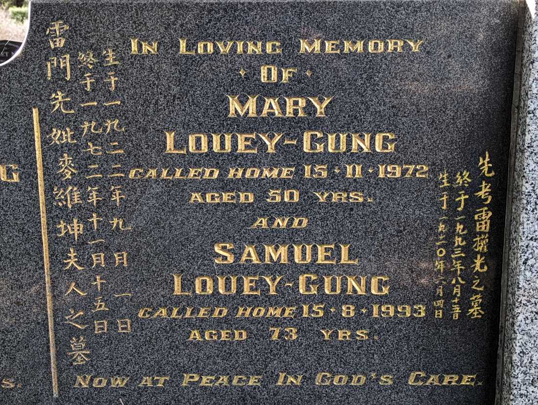 Mary Louey Gung / 雷維坤