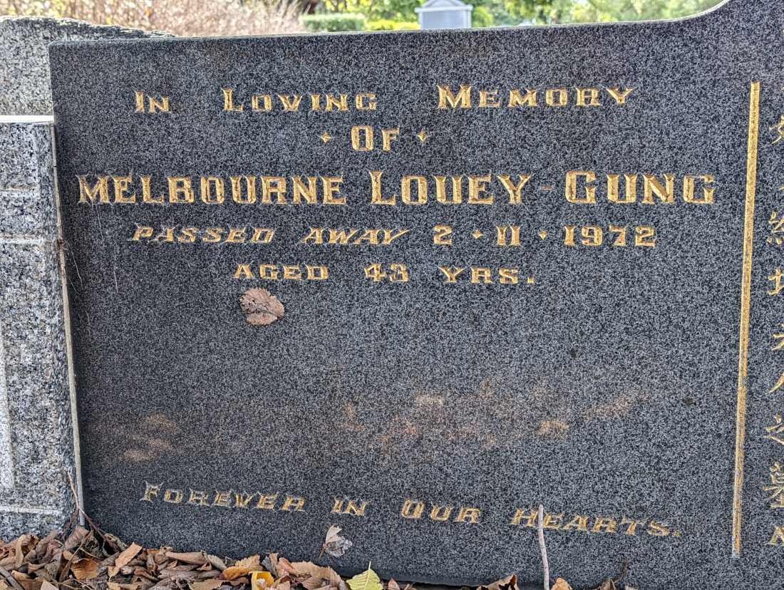 Melbourne Louey Gung / 雷
